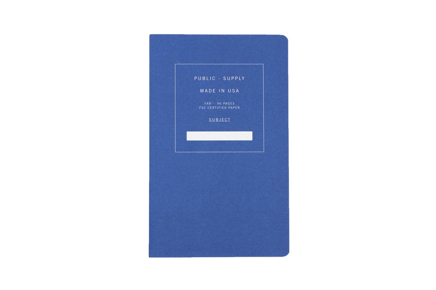Soft-Cover Notebook—Blue
