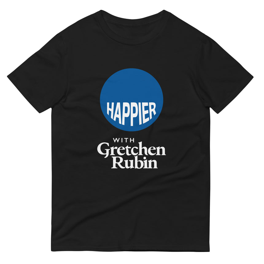 Happier Podcast Men's T-Shirt - Black