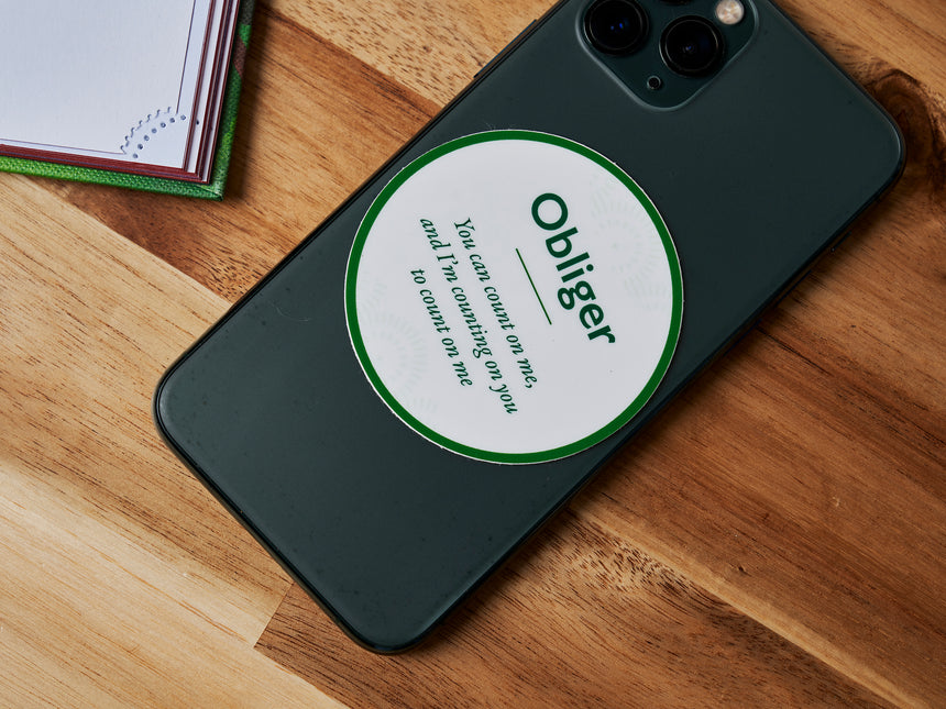 The Four Tendencies “Obliger” Sticker