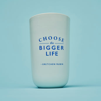 “Choose the Bigger Life” Ceramic Travel Mug