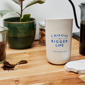 “Choose the Bigger Life” Ceramic Travel Mug